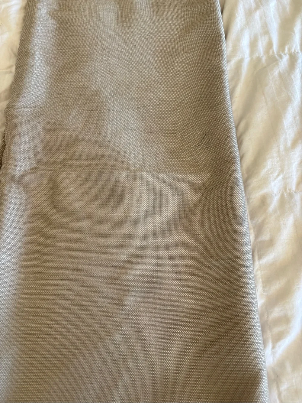 Set of 2 60”x104” beige table cloth rectangle. Target.